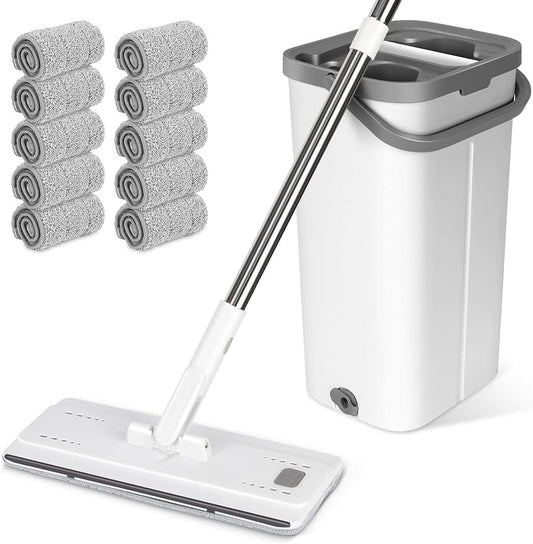 Scratch-Resistant Flat Mop: Versatile Cleaning Solution