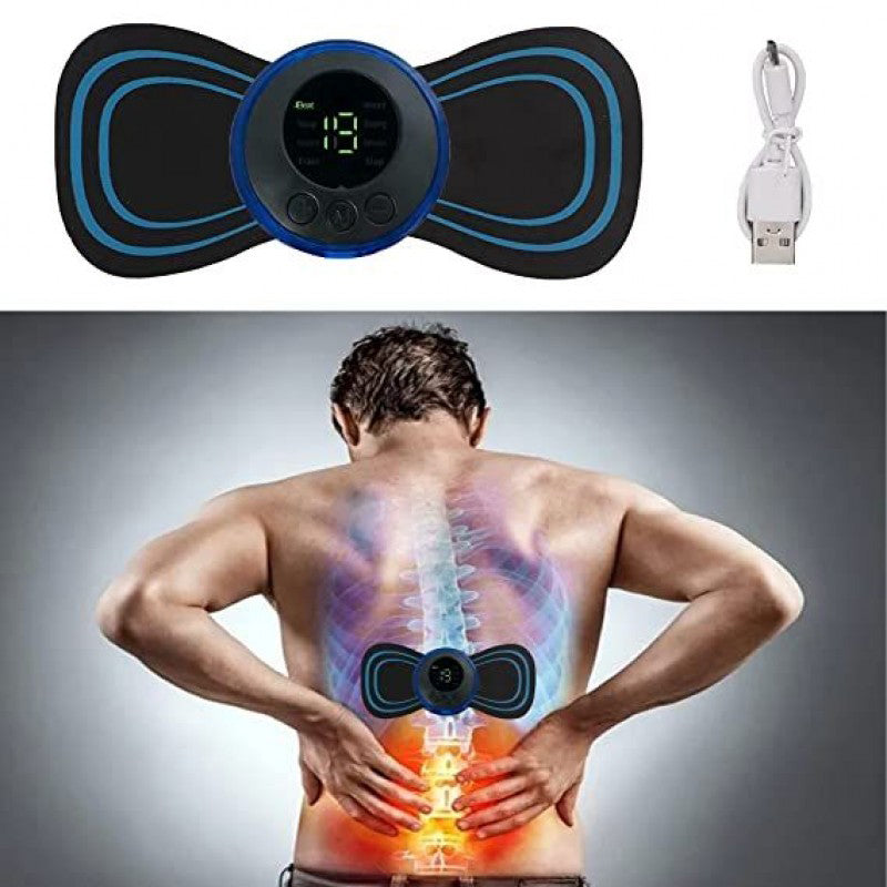 EMS Neck Massager with LCD Display - 8 Modes