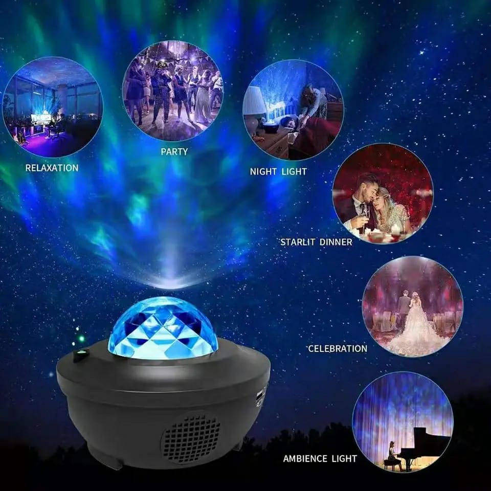 Starry Sky Projector Night Light: Transform Your Space with Blissful Ambiance